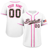 Custom Baseball Jersey Personalized Camo Font Print Team Name/Numbers Button Down Shirts Plus Size Clothing