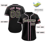 Custom Baseball Jersey Personalized Camo Font Print Team Name Numbers Shirts Colorful