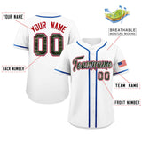 Custom Baseball Jersey Personalized Camo Font Print Team Name Numbers Shirts Colorful