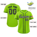 Custom Baseball Jersey Personalized Camo Font Print Team Name Numbers Shirts Colorful