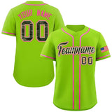 Custom Baseball Jersey Personalized Camo Font Print Team Name Numbers Shirts Plus Size Clothing