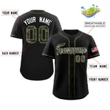 Custom Baseball Jersey Personalized Camo Font Print Team Name Numbers Shirts Training T shirts