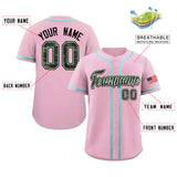 Custom Baseball Jersey Personalized Camo Font Print Team Name Numbers Shirts Unisex Tops