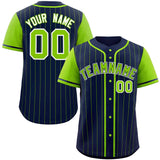 Custom Stripe Fashion Raglan Sleeves Baseball Jersey Design Name Number Logo Mesh Jersey