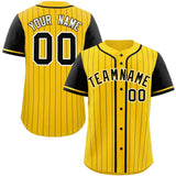 Custom Stripe Fashion Raglan Sleeves Baseball Jersey Design Name Number Logo Mesh Jersey