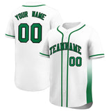 Custom Clssic Style Baseball Jersey Gardient Side Printed Name Number Outfits Uniform