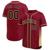 Custom Clssic Style Baseball Jersey Gardient Side Printed Name Number Outfits Uniform