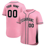 Custom Clssic Style Baseball Jersey Gardient Side Printed Name Number Personalized Baseball T-shirt