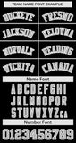 Custom Clssic Style Baseball Jersey Gardient Side Printed Name Number Personalized Baseball T-shirt