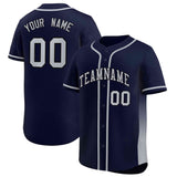 Custom Clssic Style Baseball Jersey Gardient Side Printed Name Number Personalized Baseball T-shirt