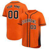 Custom Clssic Style Baseball Jersey Gardient Side Printed Name Number Personalized Baseball T-shirt