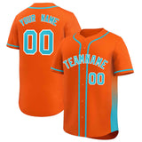 Custom Clssic Style Baseball Jersey Gardient Side Printed Name Number Soft Sport Breathalbe Shirt