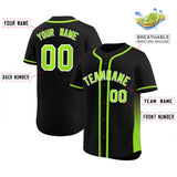 Custom Clssic Style Baseball Jersey Gardient Side Printed Name Numbe Button DownBaseball Shirt