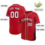 Custom Clssic Style Baseball Jersey Gardient Side Printed Name Number Breathable Outdoor Sports Shirts