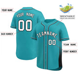 Custom Clssic Style Baseball Jersey Gardient Side Printed Name Number Personalized Softball Shirts