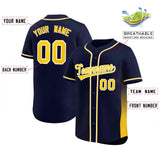 Custom Clssic Style Baseball Jersey Gardient Side Printed Name Number Sport Jersey