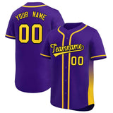 Custom Clssic Style Baseball Jersey Gardient Side Printed Name Number Sport Jersey