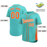 Custom Clssic Style Baseball Jersey Gardient Side Printed Name Number Outfits Jersey