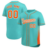 Custom Clssic Style Baseball Jersey Gardient Side Printed Name Number Outfits Jersey