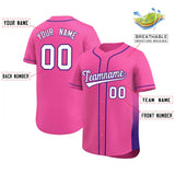 Custom Clssic Style Baseball Jersey Gardient Side Printed Name Number Outfits Jersey