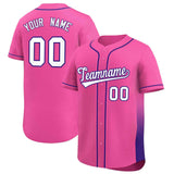 Custom Clssic Style Baseball Jersey Gardient Side Printed Name Number Outfits Jersey