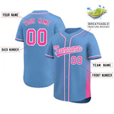 Custom Clssic Style Baseball Jersey Gardient Side Printed Name Number Sports Uniform