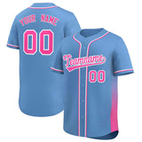 Custom Clssic Style Baseball Jersey Gardient Side Printed Name Number Sports Uniform