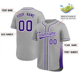 Custom Clssic Style Baseball Jersey Gardient Side Printed Name Number Sports Uniform