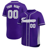 Custom Clssic Style Baseball Jersey Gardient Side Printed Name Number Team Game Baseball Jersey