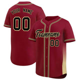 Custom Clssic Style Baseball Jersey Gardient Side Printed Name Number Breathable Soft Uniform