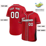 Custom Clssic Style Baseball Jersey Gardient Side Printed Name Number Breathable Soft Uniform