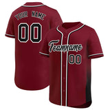 Custom Clssic Style Baseball Jersey Gardient Side Printed Name Number Breathable Soft Uniform