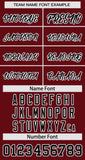 Custom Clssic Style Baseball Jersey Gardient Side Printed Name Number Breathable Soft Uniform