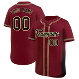 Custom Clssic Style Baseball Jersey Gardient Side Printed Name Number Breathable Soft Uniform