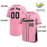 Custom Clssic Style Baseball Jersey Gardient Side Printed Name Number Personalized Baseball Uniform