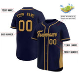 Custom Clssic Style Baseball Jersey Gardient Side Printed Name Number Personalized Baseball Uniform