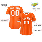 Custom Stripe Fashion Pullover Baseball Jersey Personalized Name Number