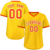 Custom Stripe Fashion Pullover Baseball Jersey Personalized Your Style for Men