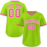 Custom Stripe Fashion Pullover Baseball Jersey Personalized Your Style for Men