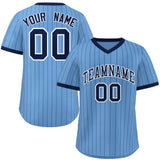 Custom Stripe Fashion Pullover Baseball Jersey Printed or Stitched Classic Style for Men