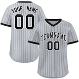 Custom Stripe Fashion Pullover Baseball Jersey Personalized Your Style for Men