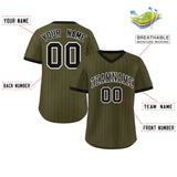 Custom Stripe Fashion Pullover Baseball Jersey Personalized Name Number