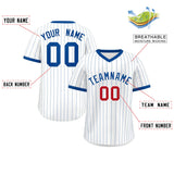 Custom Fashion Stripe Pullover Baseball Jersey Printed or Stitched Name for Men