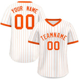 Custom Fashion Stripe Pullover Baseball Jersey Personalized Your Style