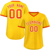 Custom Fashion Stripe Pullover Baseball Jersey Personalized Name/Number