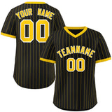 Custom Fashion Stripe Pullover Baseball Jersey Personalized Name Big Size