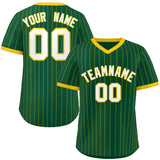 Custom Fashion Stripe Pullover Baseball Jersey Printed or Stitched Name for Men