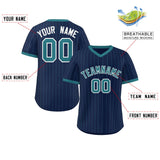 Custom Fashion Stripe Pullover Baseball Jersey Printed or Stitched Name for Adults