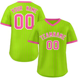 Custom Fashion Stripe Pullover Baseball Jersey Personalized Name/Number