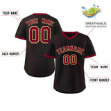 Custom Fashion Stripe Pullover Baseball Jersey Printed or Stitched Name for Adults